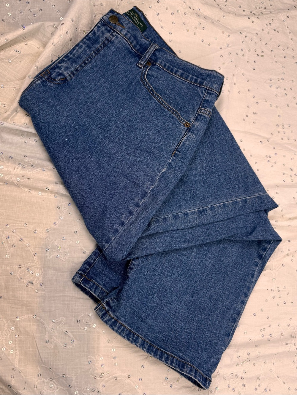 Lauren Ralph Lauren Classic Bootcut Jeans Size 16 Medium Wash Stretch